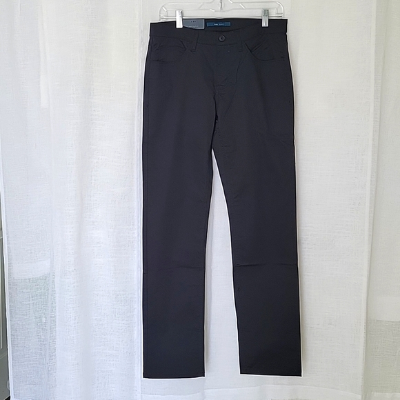Perry Ellis Men's Slim Fit Stretch Satin 5-Pocket Pant 30x32 - Picture 1 of 9